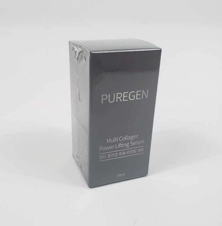 Facetory Lux Plus Box April 2019 - Puregen Multi Collagen Power Lifting Serum 1