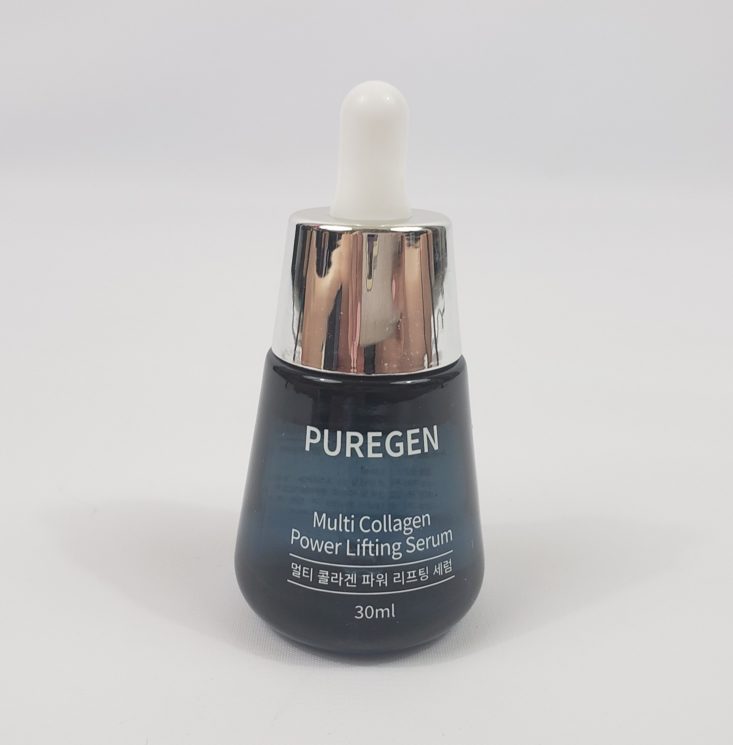 Facetory Lux Plus Box April 2019 - Puregen Multi Collagen Power Lifting Serum 4