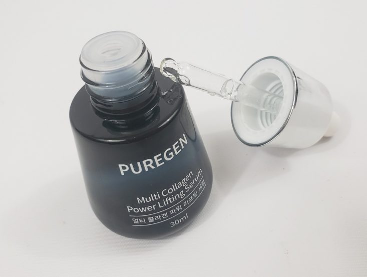 Facetory Lux Plus Box April 2019 - Puregen Multi Collagen Power Lifting Serum 5