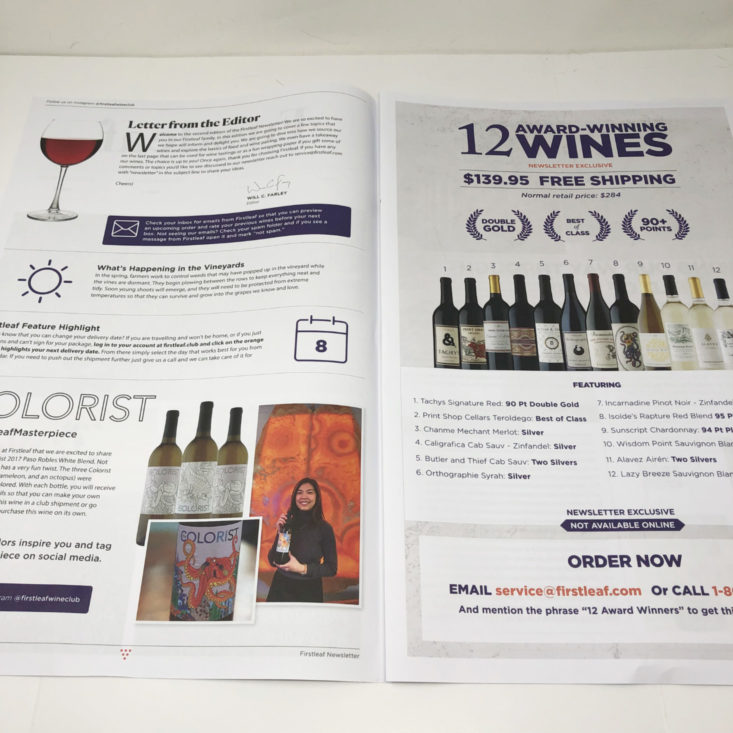 Firstleaf Wine Subscription May 2019 - Firstleaf Wine 6