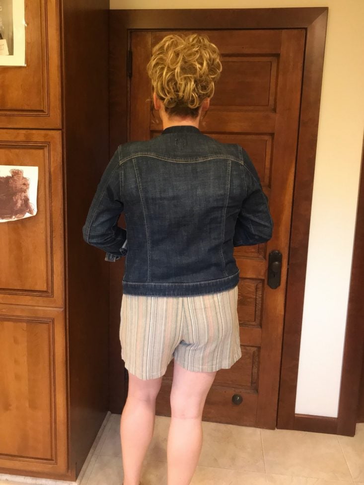 Golden Tote May 2019 - Rainbow Linen Short On Back