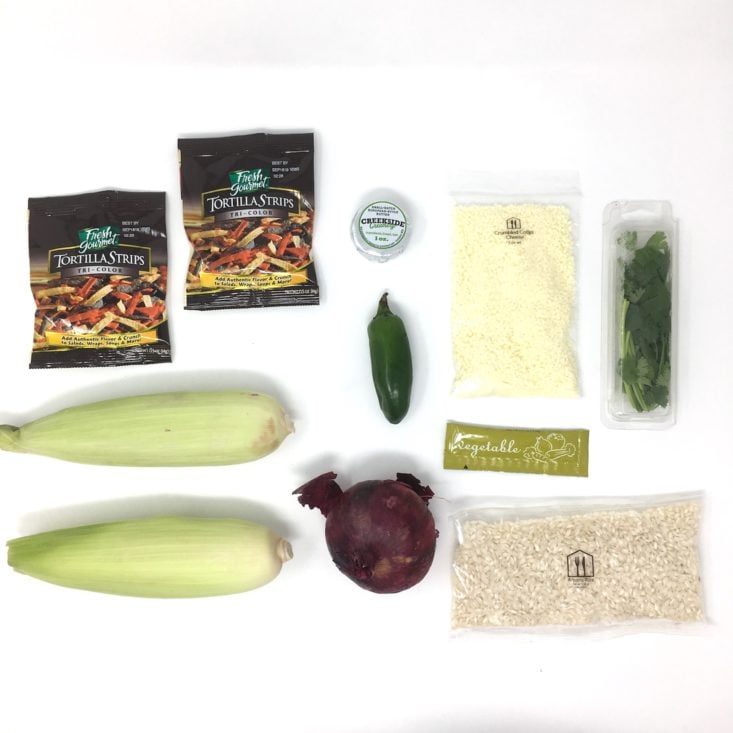 Home Chef Subscription Box Review May 2019 - RISOTTO LAYDOWN