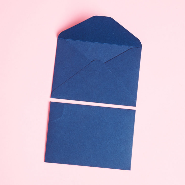 Journee Box Spring 2019 review envelopes