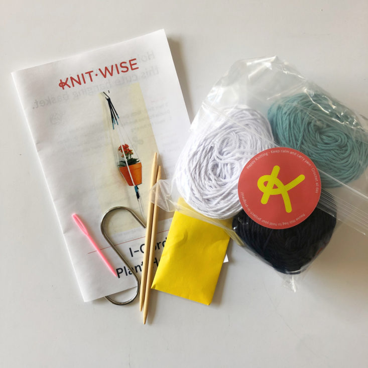 Knit-Wise Yarn Subscription Box Review - All Items