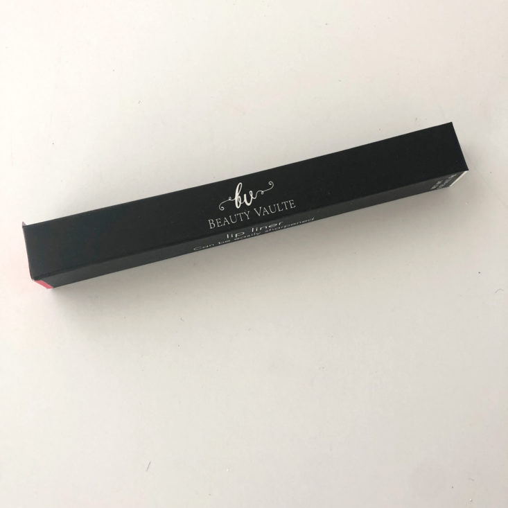 Lipstick Junkie May 2019 - Beauty Vaulte Lip Liner in Mazy Maya Top