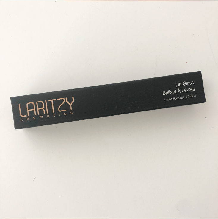 Lipstick Junkie May 2019 - Laritzy Lip Gloss in Supreme Top