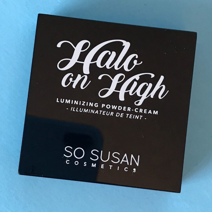 SinglesSwag May 2019 - So Susan Cosmetics Halo on High Powder-Cream Luminizer Front
