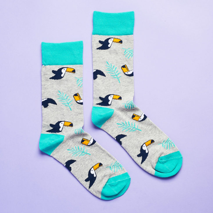 Society Socks review April 2019 toucan socks