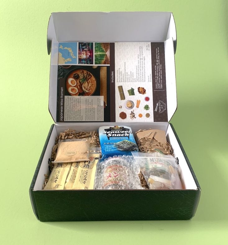 Takeout Kit May 2019 - Box Opened Top