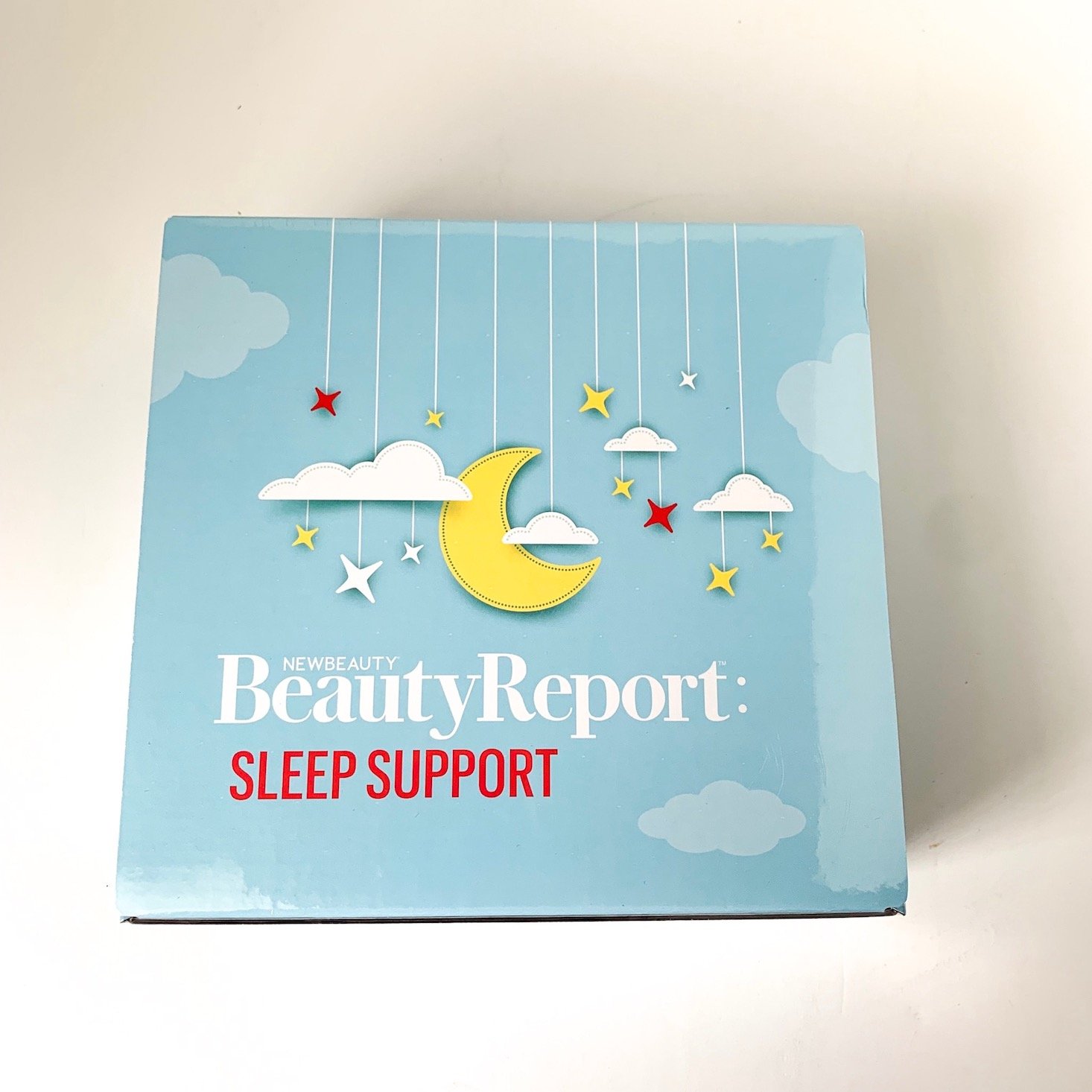 The Beauty Report Sleep Support Box - Box Review Top