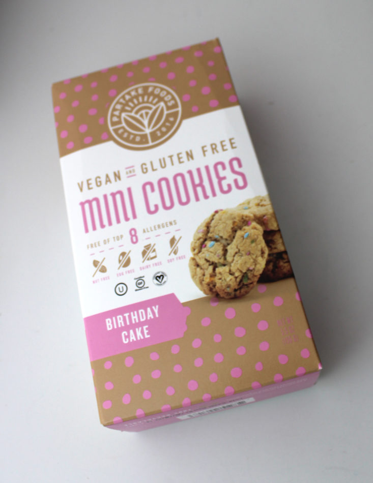 Vegan Cuts Snack May 2019 - Cookie 1 Top