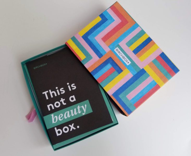 Birchbox Sample Choice June 2019 open box