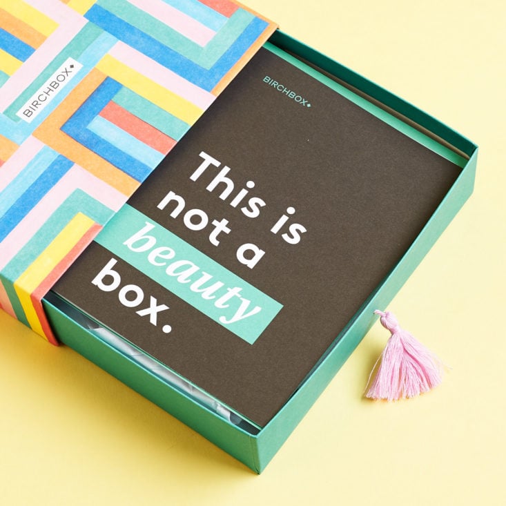 Birchbox Curated 2 June 2019 beauty subscription box review open