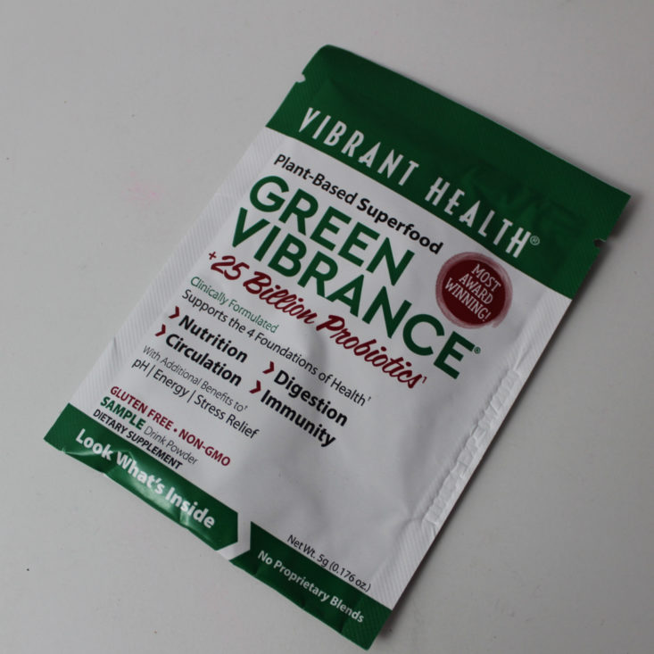 Bulu Box Weight Loss June 2019 - Vibrant Health Green Vibrance Plant-Based Superfood