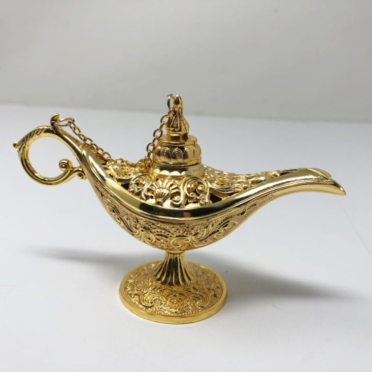 Coffee and a Classic Subscription Box Review May 2019 – Genie Lamp Incense Burner 2 Front