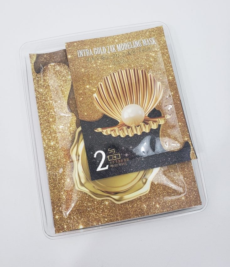 Facetory Lux Plus Review Summer 2019 - Nohj Intra Gold 24K Modeling Mask 2 Top