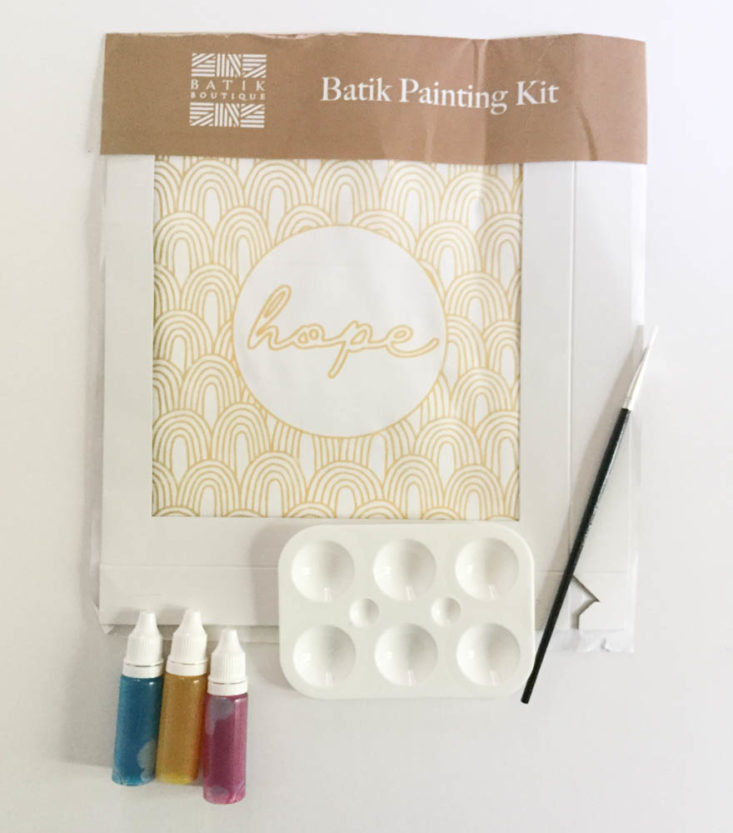 Fair Trade Friday May 2019 - Hope Paint Kit by Batik Boutique, Malaysia 1