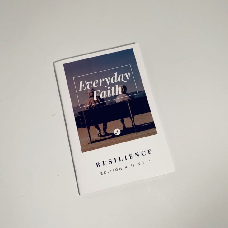 Faithbox “Resilience” Review May 2019 - Everyday Faith 1 Top