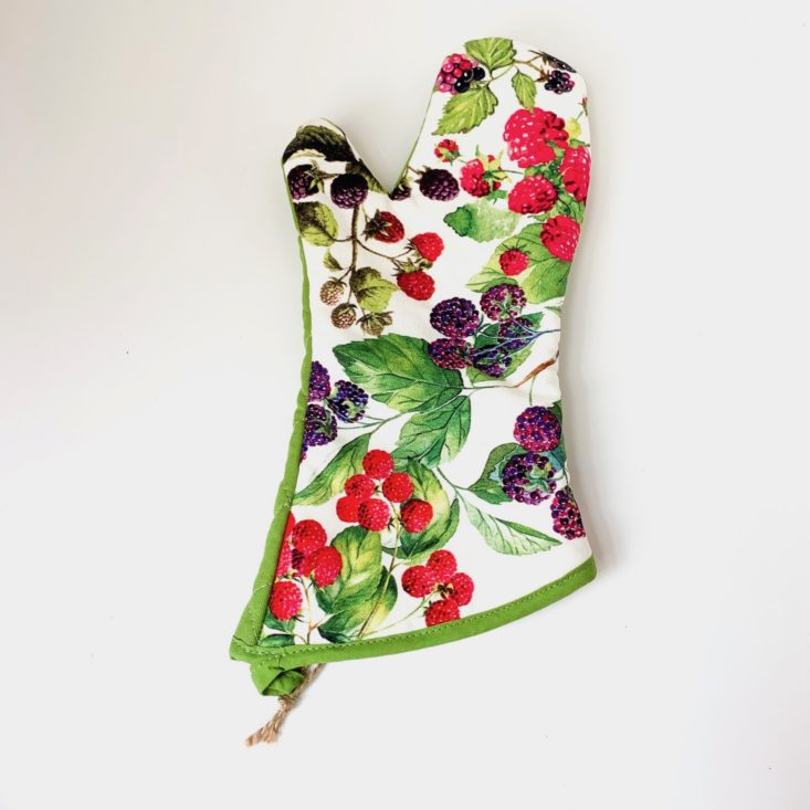 Fruit For Thought “Cherry Berry” May 2019 - Michel Design Works Mixed Berry Oven Mitt 1