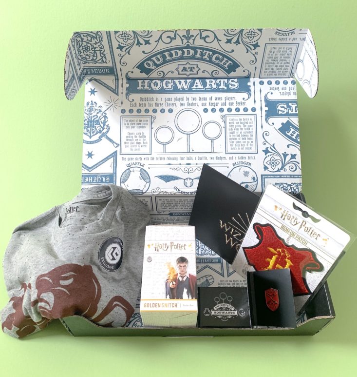 J.K. Rowling’s Wizarding World Crate May 2019 - All Contents Review