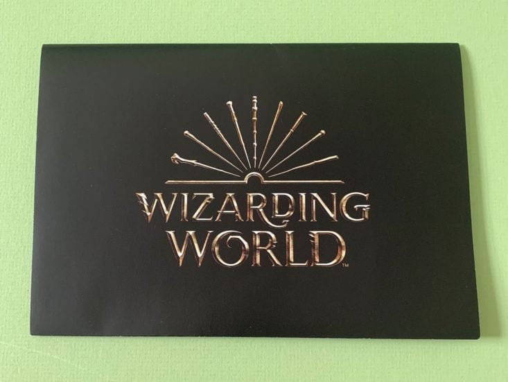 J.K. Rowling’s Wizarding World Crate May 2019 - Information Card 1