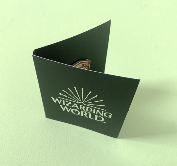 J.K. Rowling’s Wizarding World Crate May 2019 - Quidditch Captain Enamel Pin 1
