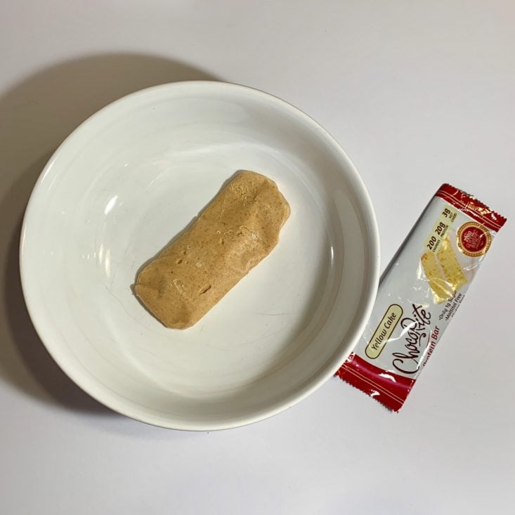 Keto Krate May 2019 - ChocoRite Yellow Cake Protein Bar, 2.26 oz Plated