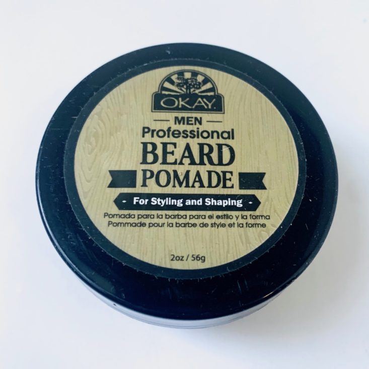 Lucky Vitamin Man June 2019 - OKAY Men Professional Beard Pomade Top