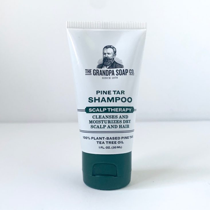 Lucky Vitamin Man June 2019 - The Grandpa Soap Co Pinetar Shampoo Front