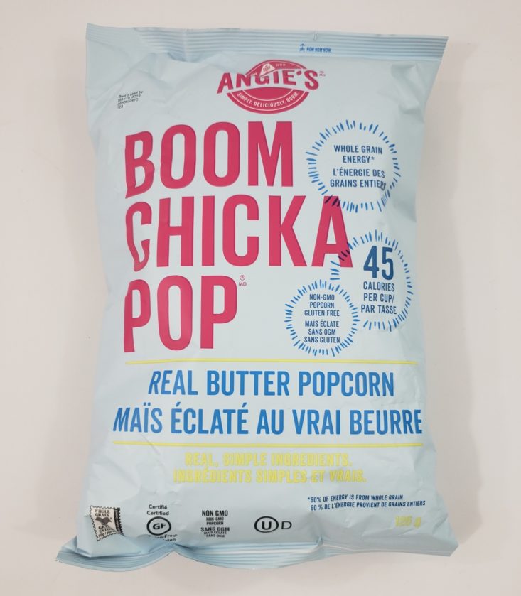 Monthly Box of Food and Snacks June 2019 - Boom Chicka Pop Butter Popcorn 1