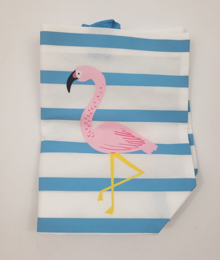 My Paper Box June - Flamingo Small Beach Book Bag 2