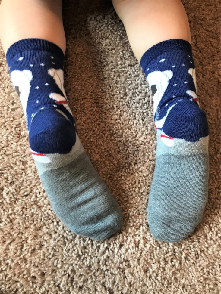 Panda Pals Socks June 2019 - Astronaut Socks On Back