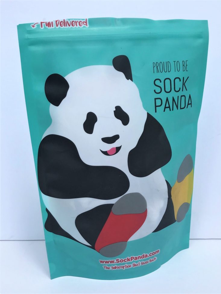Panda Pals Socks June 2019 - Unopened Envelope Front