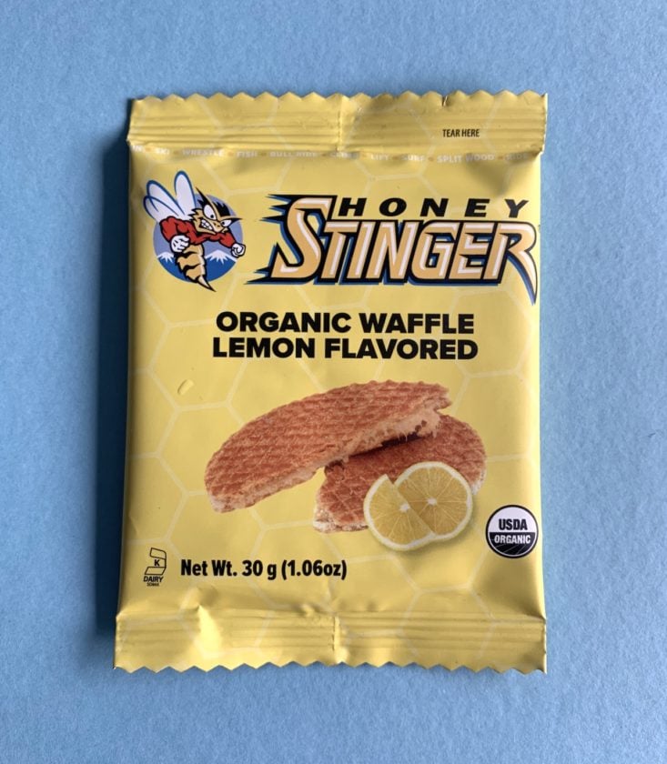 SnackSack Classic May 2019 - Honey Stinger Lemon Waffle 1