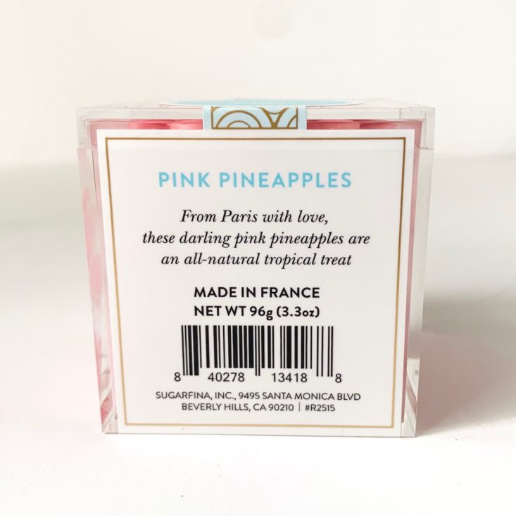 Sugarfina June 2019 - Pink Pineapples 2