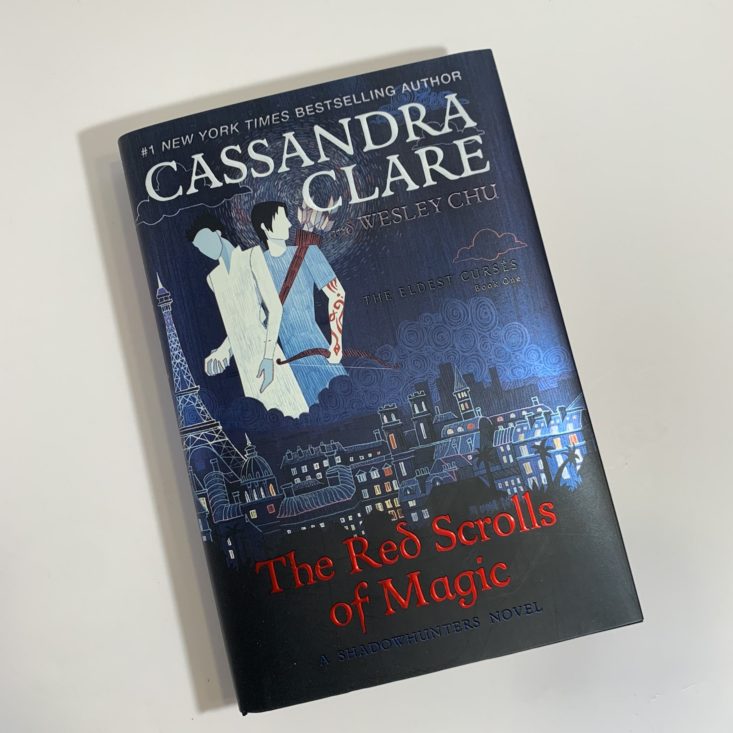 The Bookish Box “I Ship It” April 2019 - The Red Scrolls Of Magic By Cassandra Clare And Wesley Chu Book Front