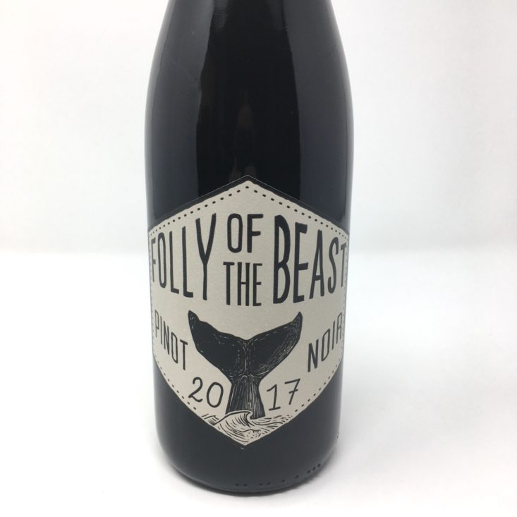 Folly of the Beast Pinot Noir Bottle Label Front