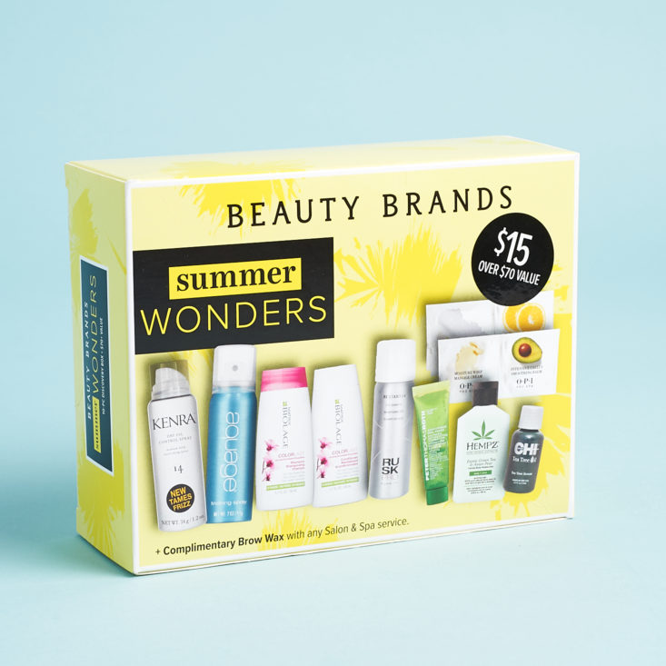 Beauty Brands Summer Wonders July 2019 beauty box review