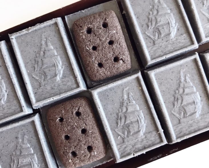 Bokksu June 2019 - Alfort Mini Chocolate Premium Black Sesame Pieces Top