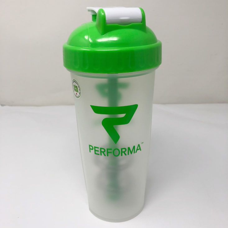 BuffBoxx June 2019 - Performa Perfect Shaker Classic (20 oz) in Clear Green 1