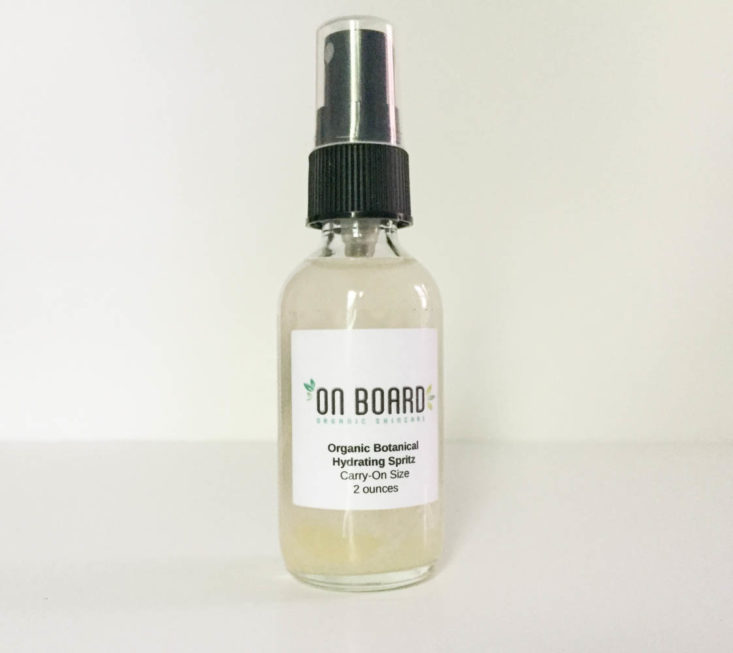 California Found June 2019 - Organic Botanical Hydrating Spritz by On Board 2