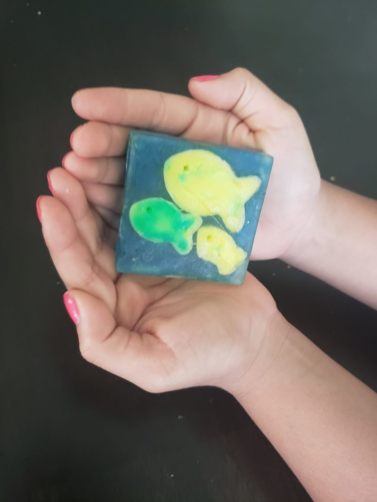 Doodle Crate Handmade Soap May 2019 - Soap Prepared Front 3