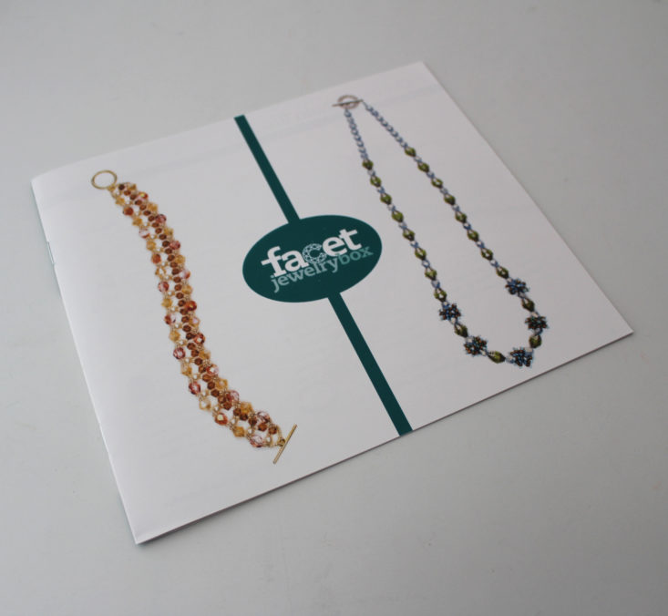 Facet Jewelry July 2019 - Booklet 1