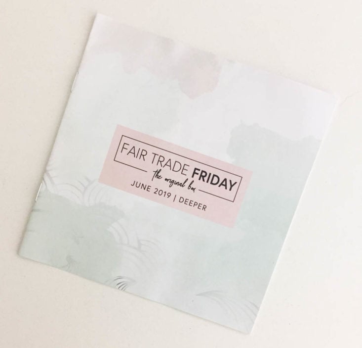 Fair Trade Friday June 2019 - Booklet