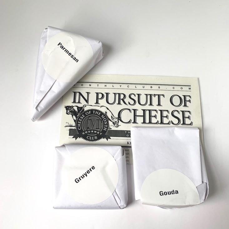 Gourmet Cheese June 2019 group shot