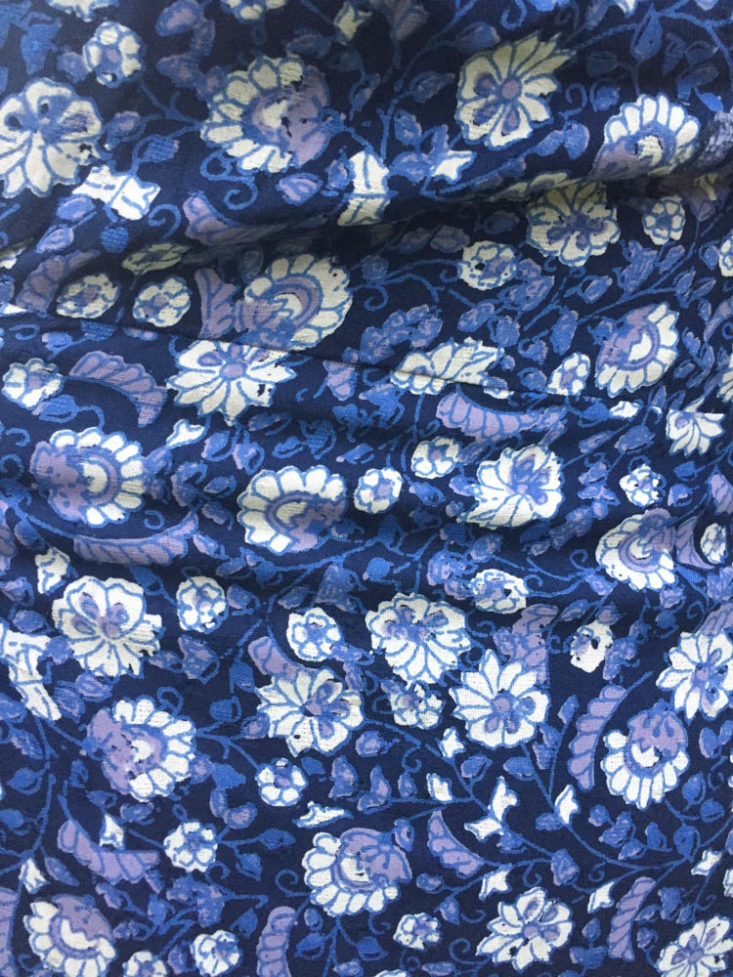 Gwynnie Bee June 2019 - Blue Floral Olivia Dress 2