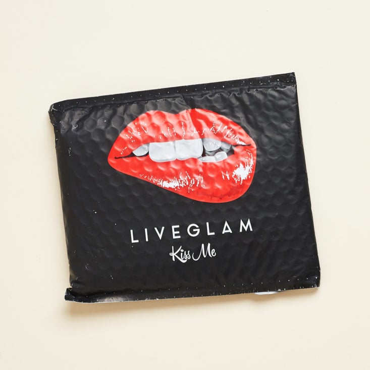 Live Glam Kiss Me July 2019 makeup subscription review