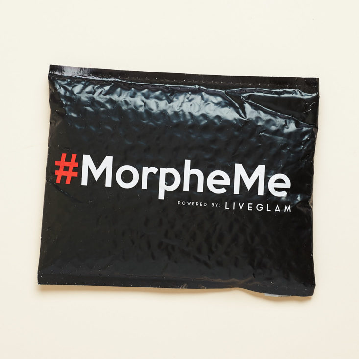 Live Glam Morphe Me july 2019 subscription box review