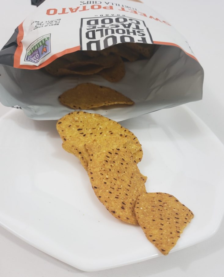 Monthly Box of Food and Snack July 2019 - Sweet Potato Tortilla Chips 3
