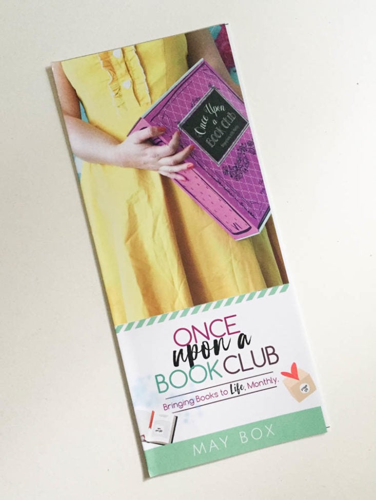 Once Upon A Book Club May 2019 - Booklet 1